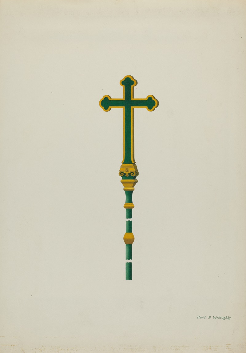 David P Willoughby - Processional Cross