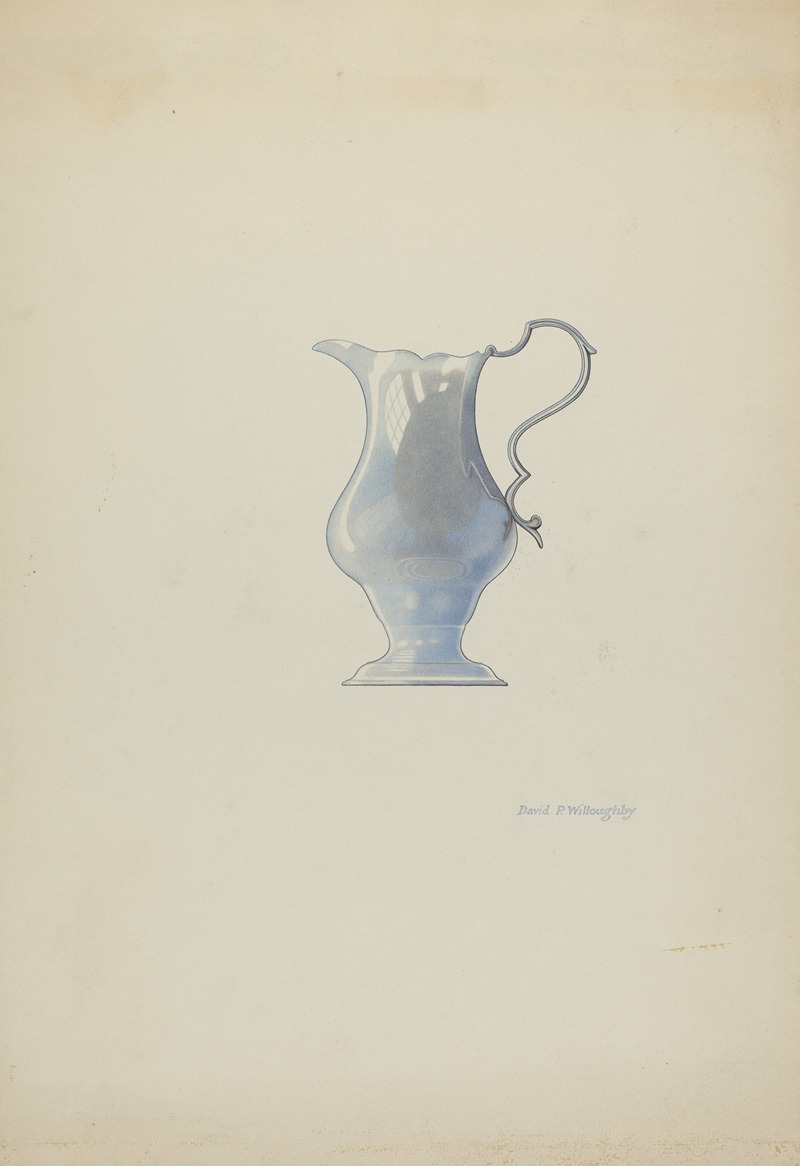 David P Willoughby - Silver Pitcher