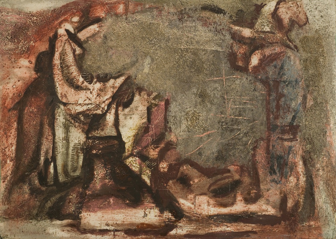 Olav Strømme - Nattlig scene