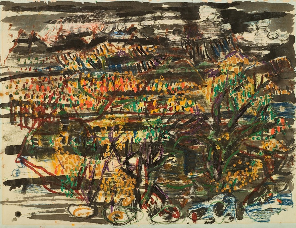 Rolf Nesch - Landskap