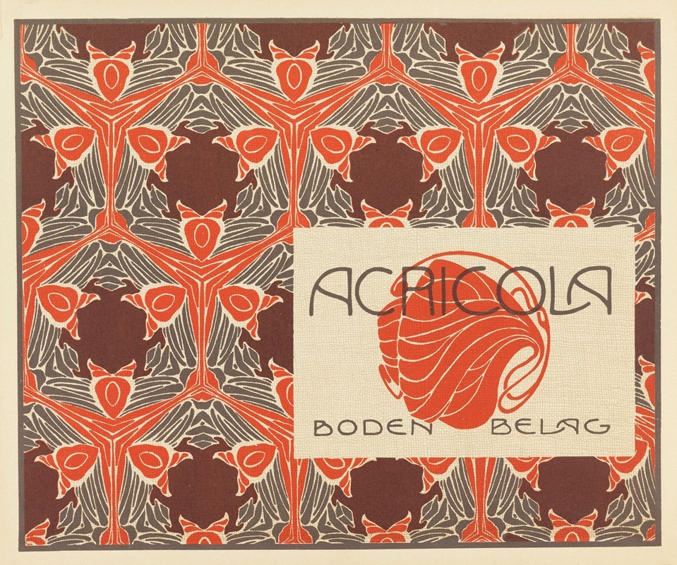 Koloman Moser - Acricola Bodenbelag (Acricola Floor Covering)