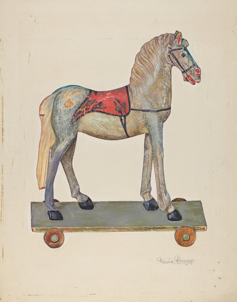 David Ramage - Toy Wooden Horse