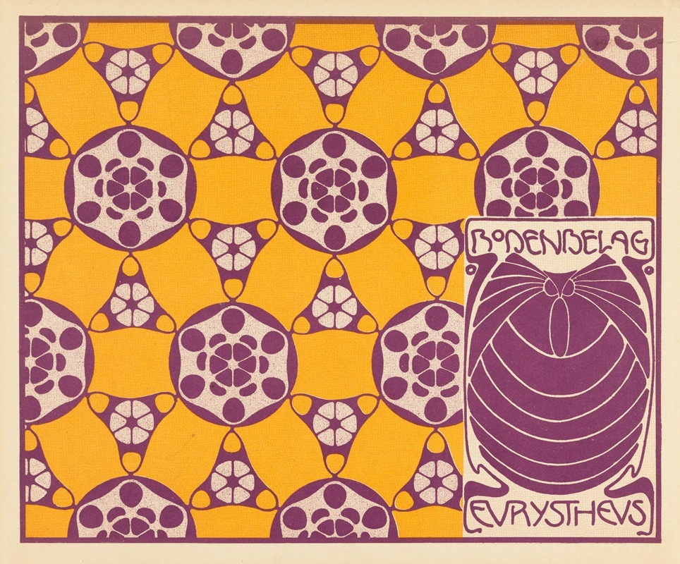 Koloman Moser - Bodenbelag Eurystheus (Eurystheus Floor Covering)