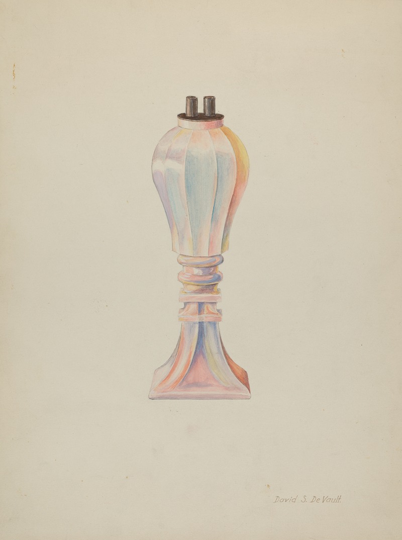 David S. De Vault - Whale Oil Lamp