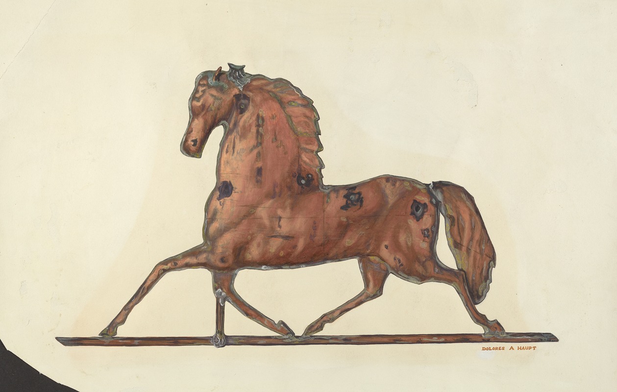 Dolores Haupt - Horse Weather Vane