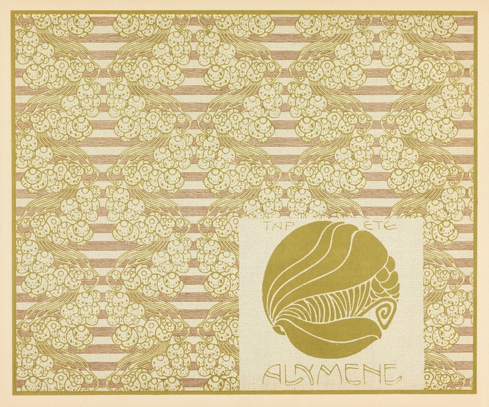 Koloman Moser - Tapete Alymene (Alymene Wallpaper)