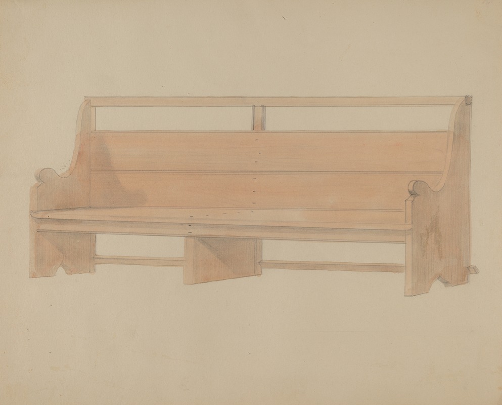 Donald Streeter - Meeting House Pew