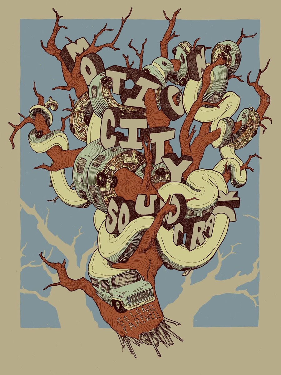 Motion City Soundtrack by Dave Kloc Artvee