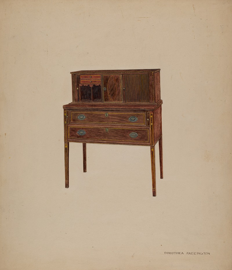 Dorothea A. Farrington - Desk