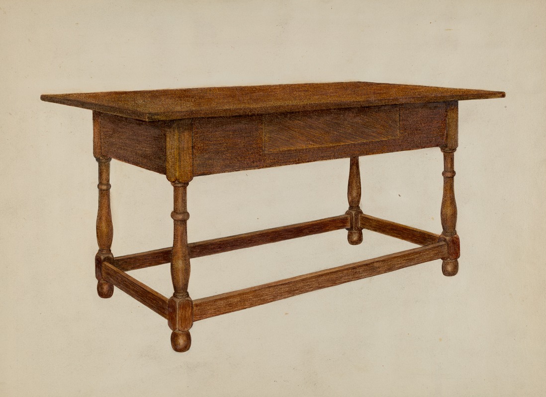 Dorothea A. Farrington - Tavern Table or Stretcher