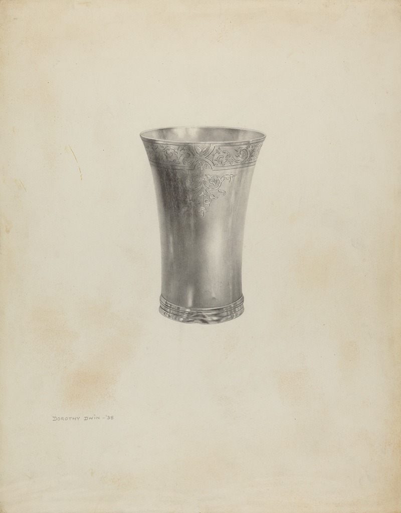 Dorothy Dwin - Silver Beaker