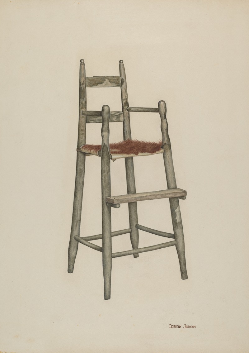 Dorothy Johnson - Child’s High Chair