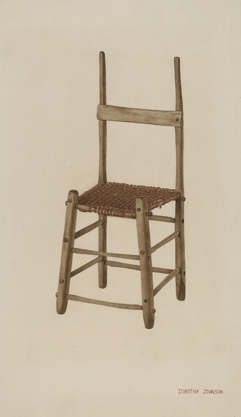 Dorothy Johnson - Rope Bottom Chair