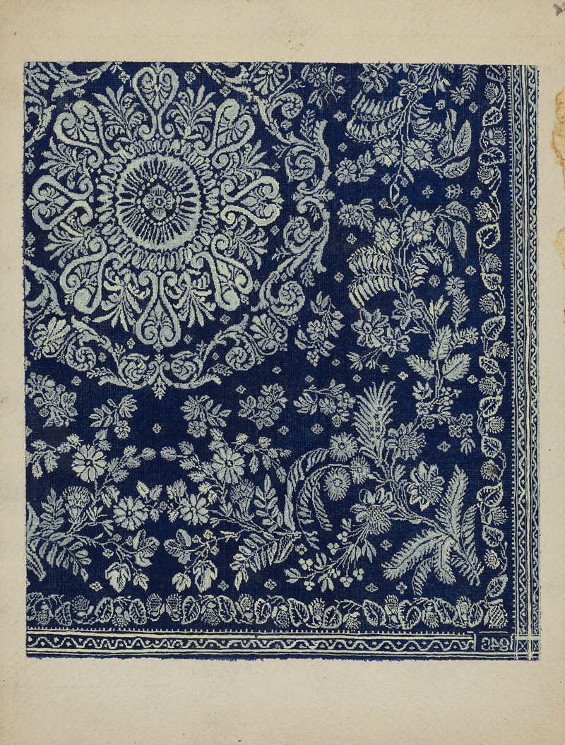 Dorothy Lacey - Woven Coverlet