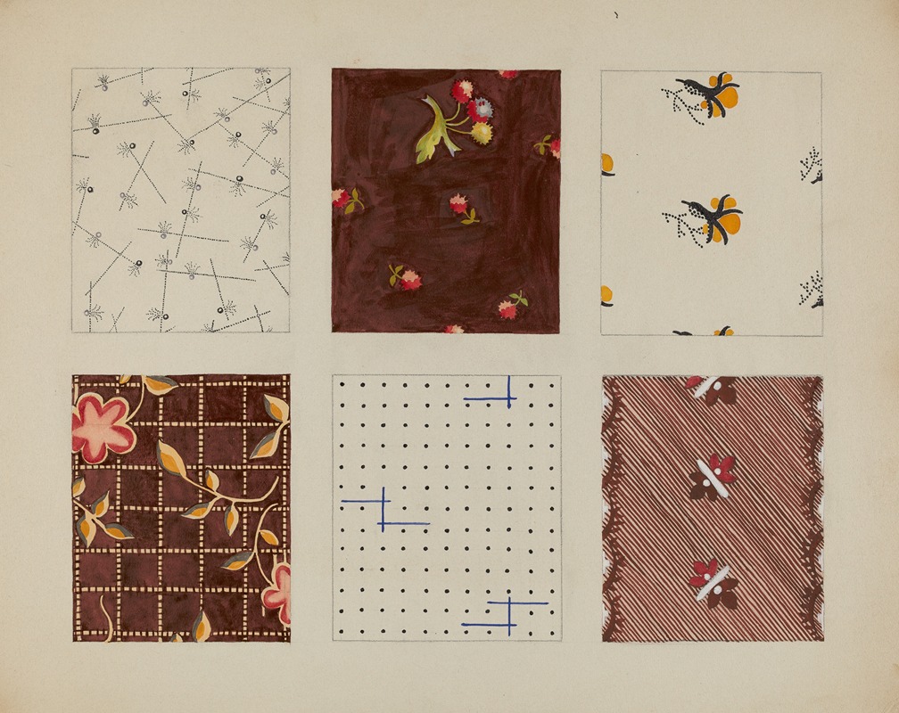 Dorothy Posten - Materials from Quilt