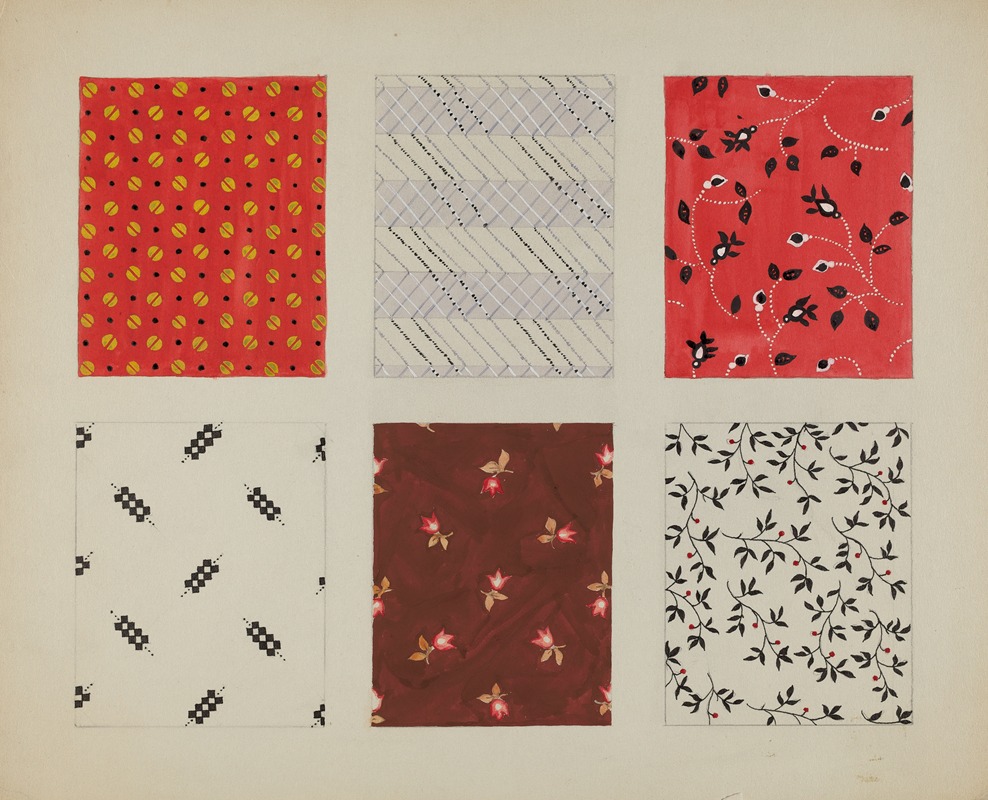 Dorothy Posten - Materials from Quilt