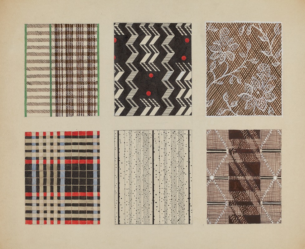 Dorothy Posten - Materials from Quilt