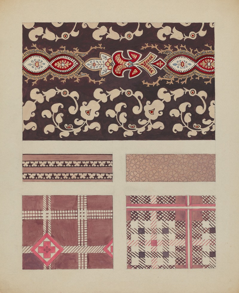 Dorothy Posten - Materials from Quilt