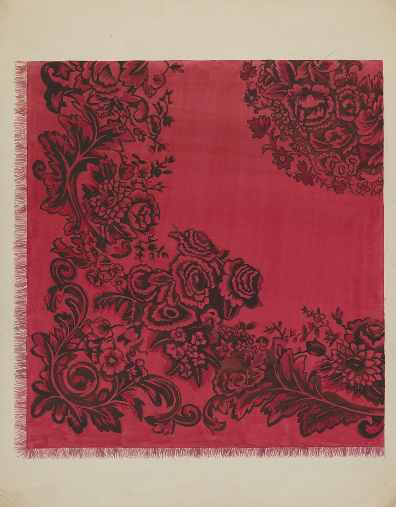 Dorothy Posten - Table Cover