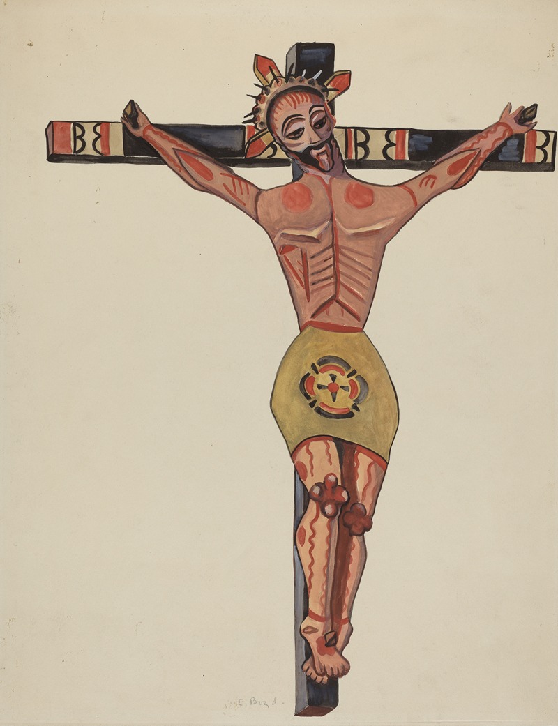E. Boyd - Crucifix – From the Vicinity of Mora