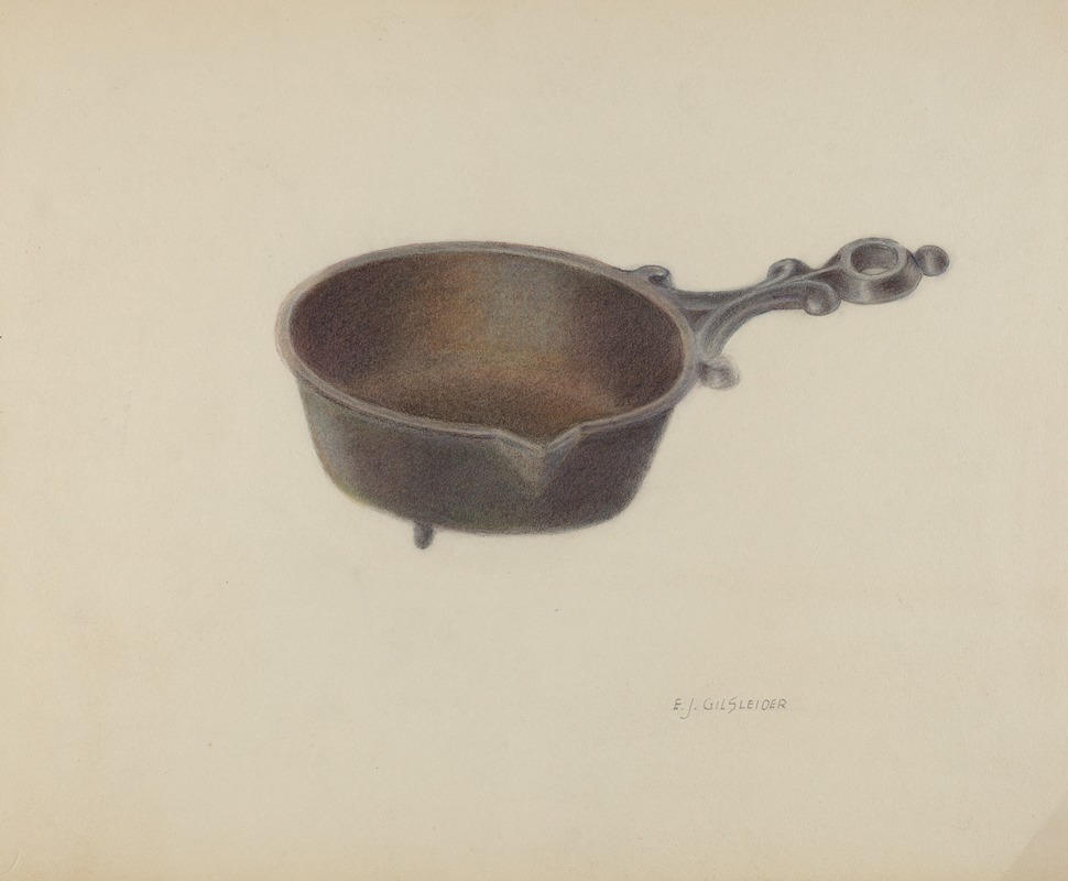 E.J. Gilsleider - Porringer