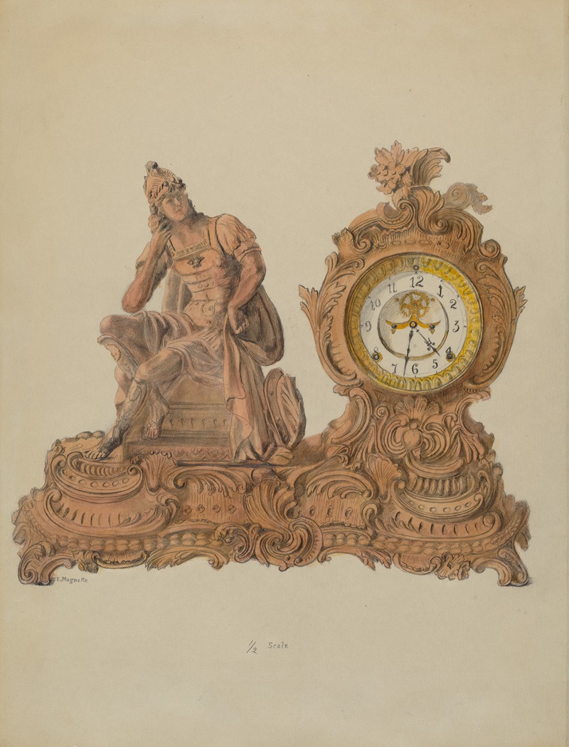 Edith Magnette - Ansonia Clock