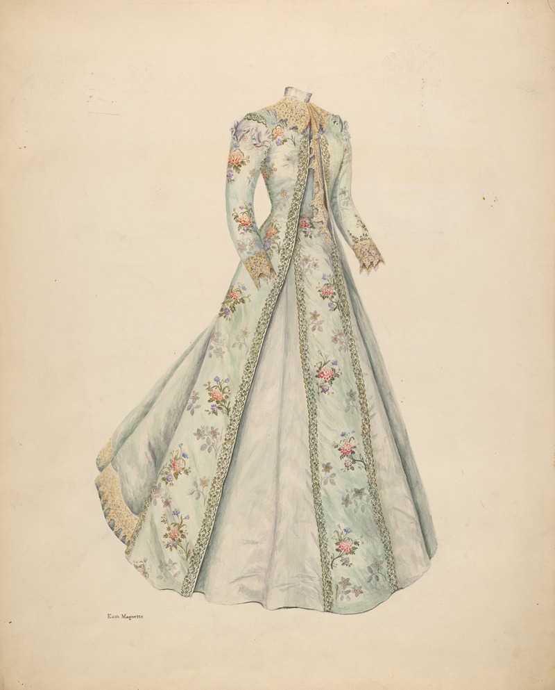 Edith Magnette - Ball Dress