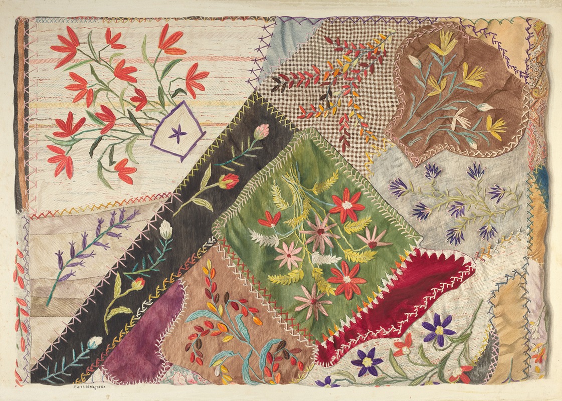 Edith Magnette - Crazy Quilt