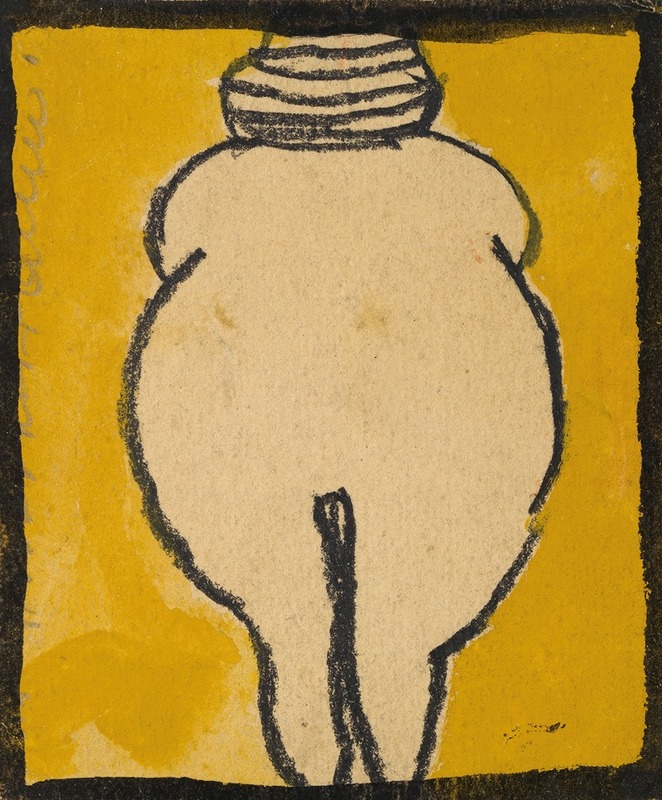 Egon Schiele - Venus von Willendorf