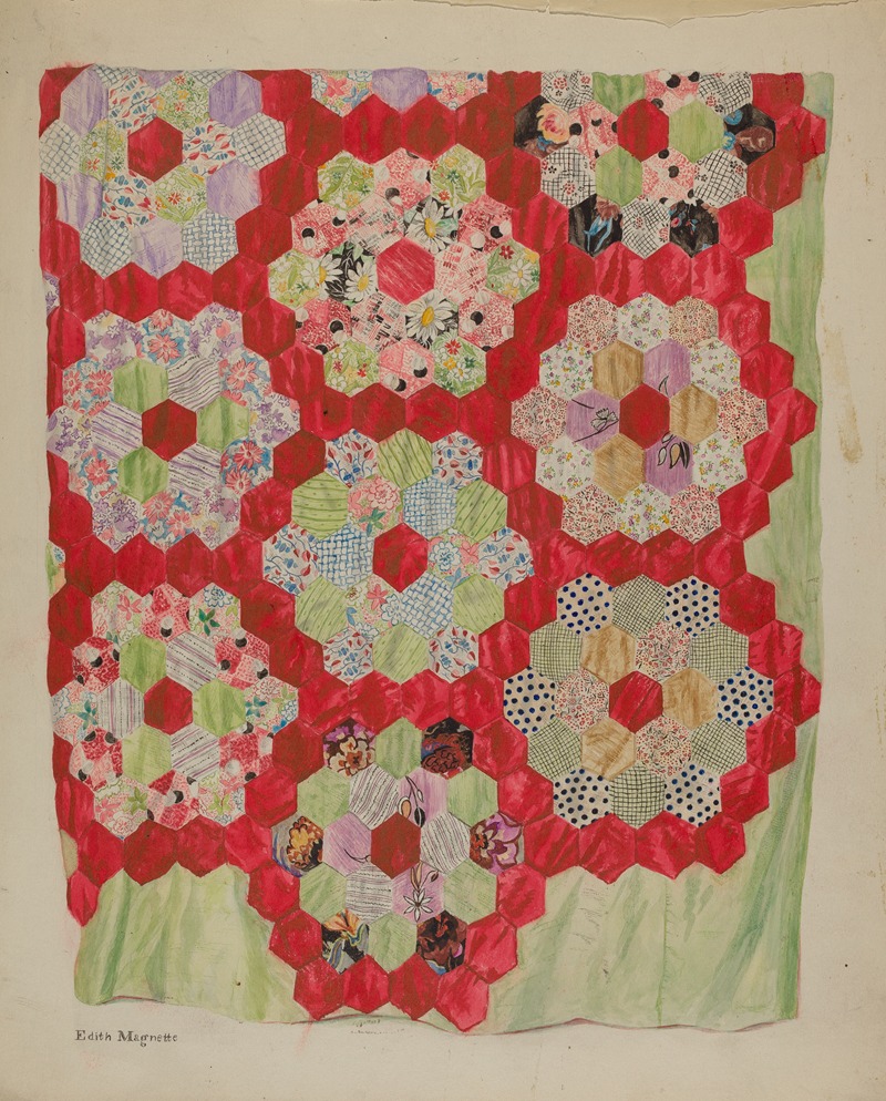 Edith Magnette - Patchwork for Quilting