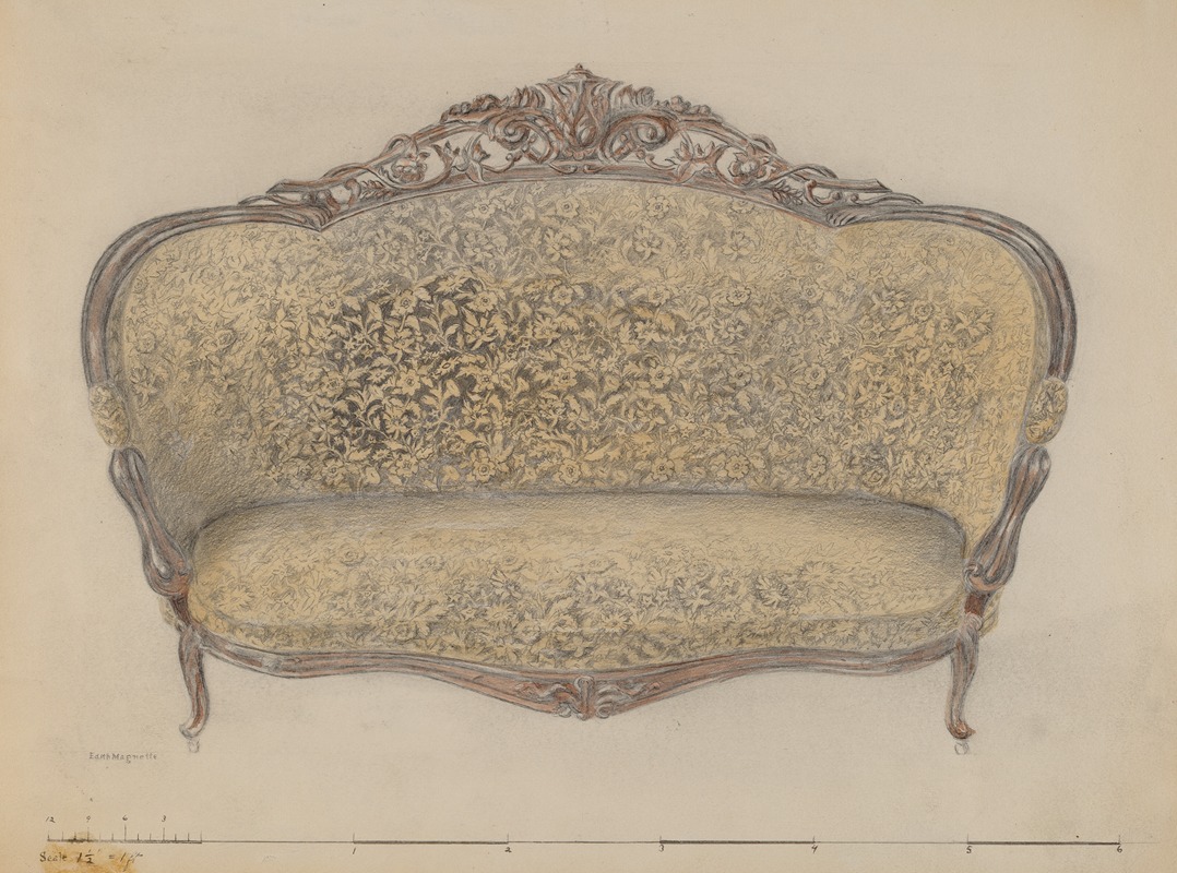 Edith Magnette - Sofa