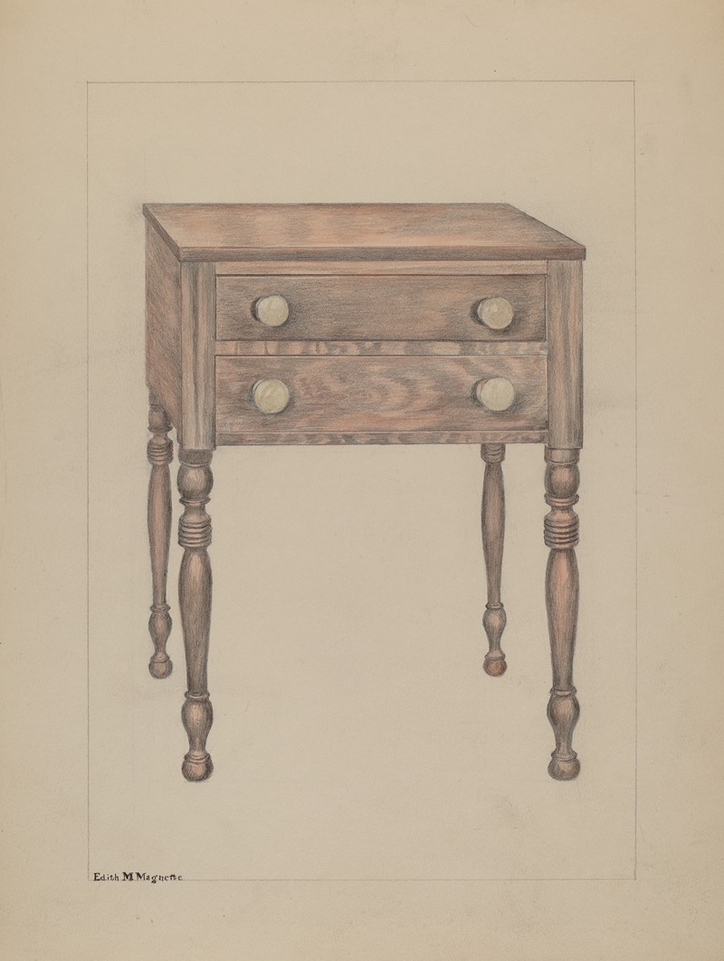 Edith Magnette - Two Drawer Stand