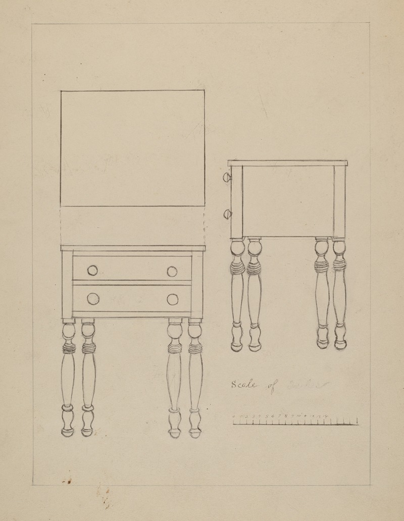 Edith Magnette - Two Drawer Stand