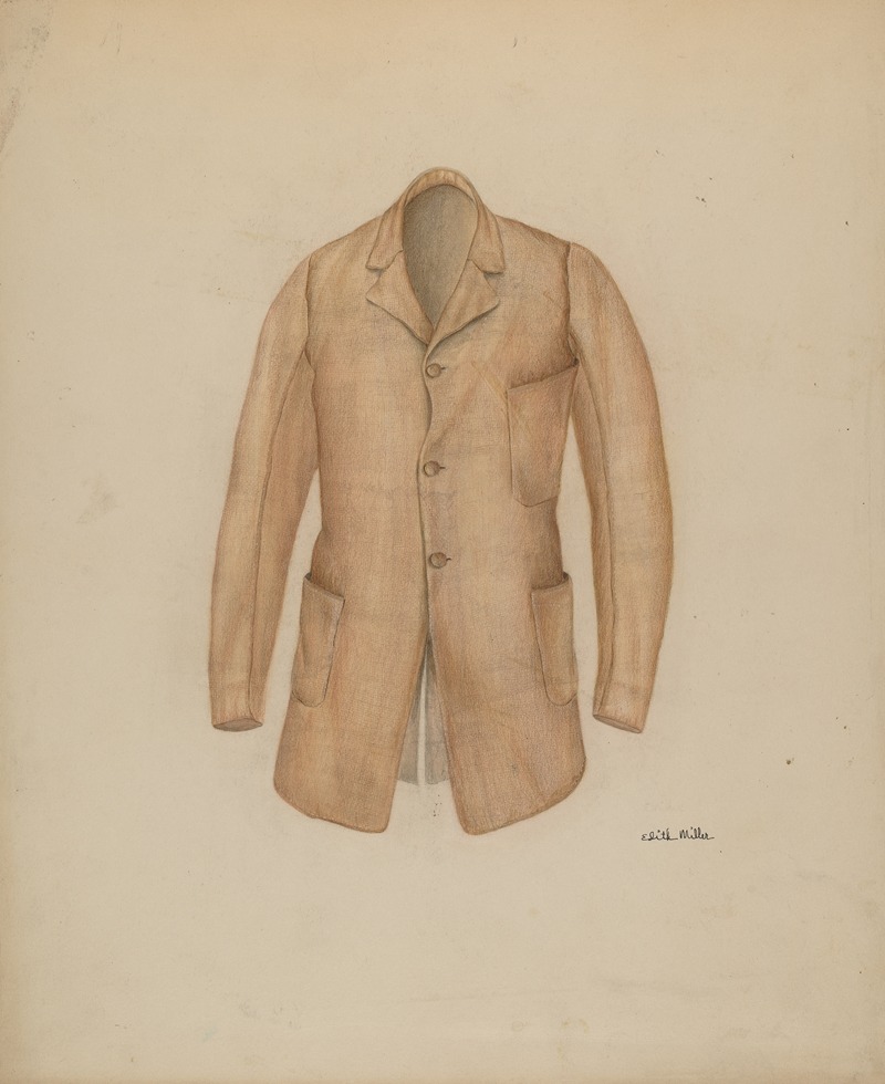 Edith Miller - Man’s Sack Coat