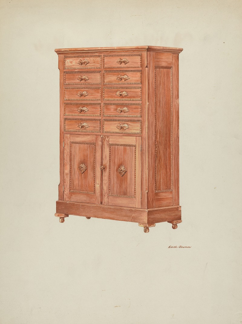 Edith Towner - Highboy (Chest of Drawers)