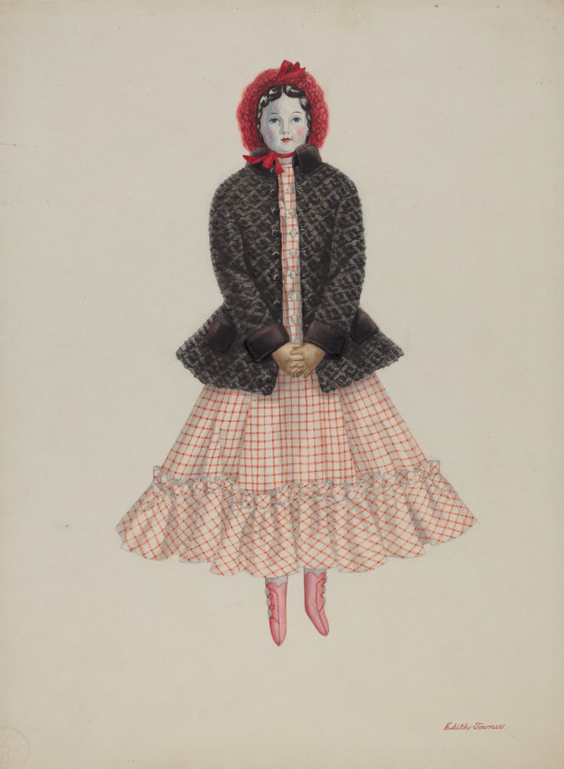 Edith Towner - Doll – Flora Richardson