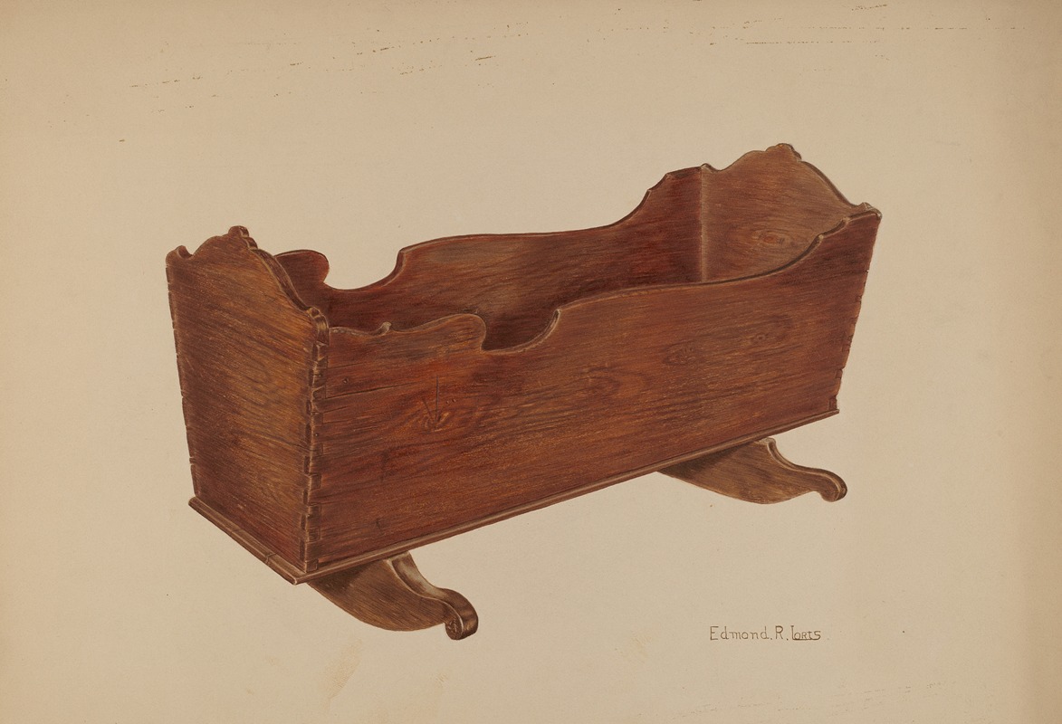 Edmond Lorts - Wooden Cradle