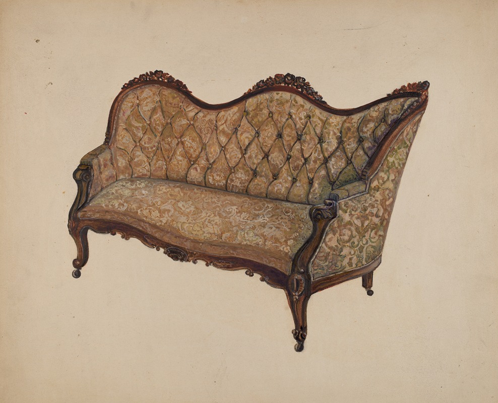 Edna C. Rex - Settee – Sofa