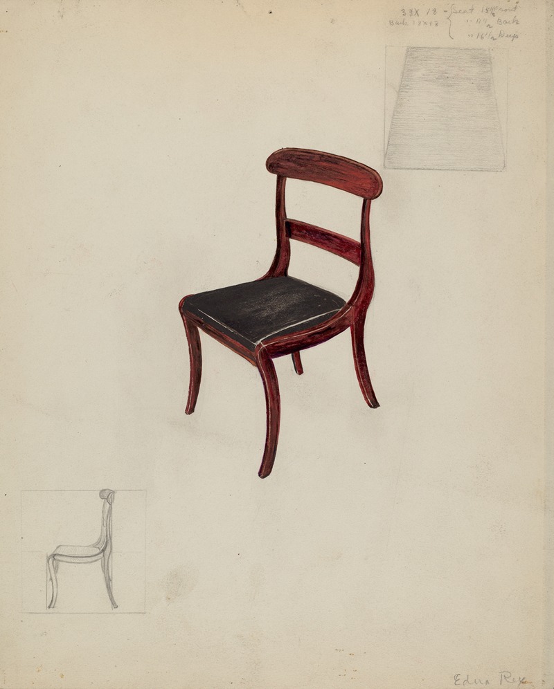 Edna C. Rex - Side Chair