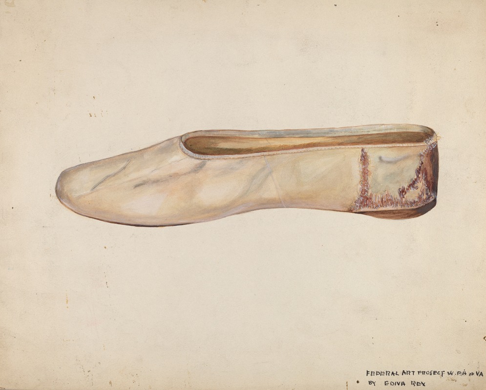 Edna C. Rex - Woman’s Slippers