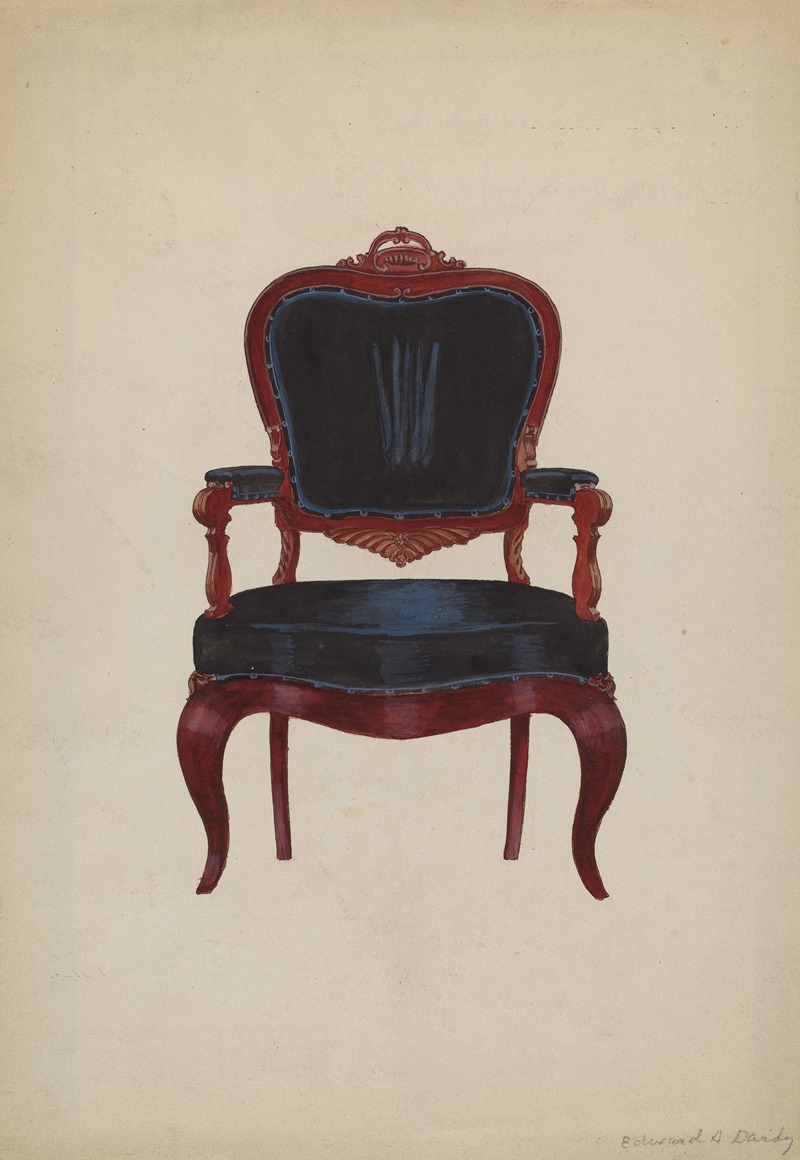 Edward A. Darby - Armchair