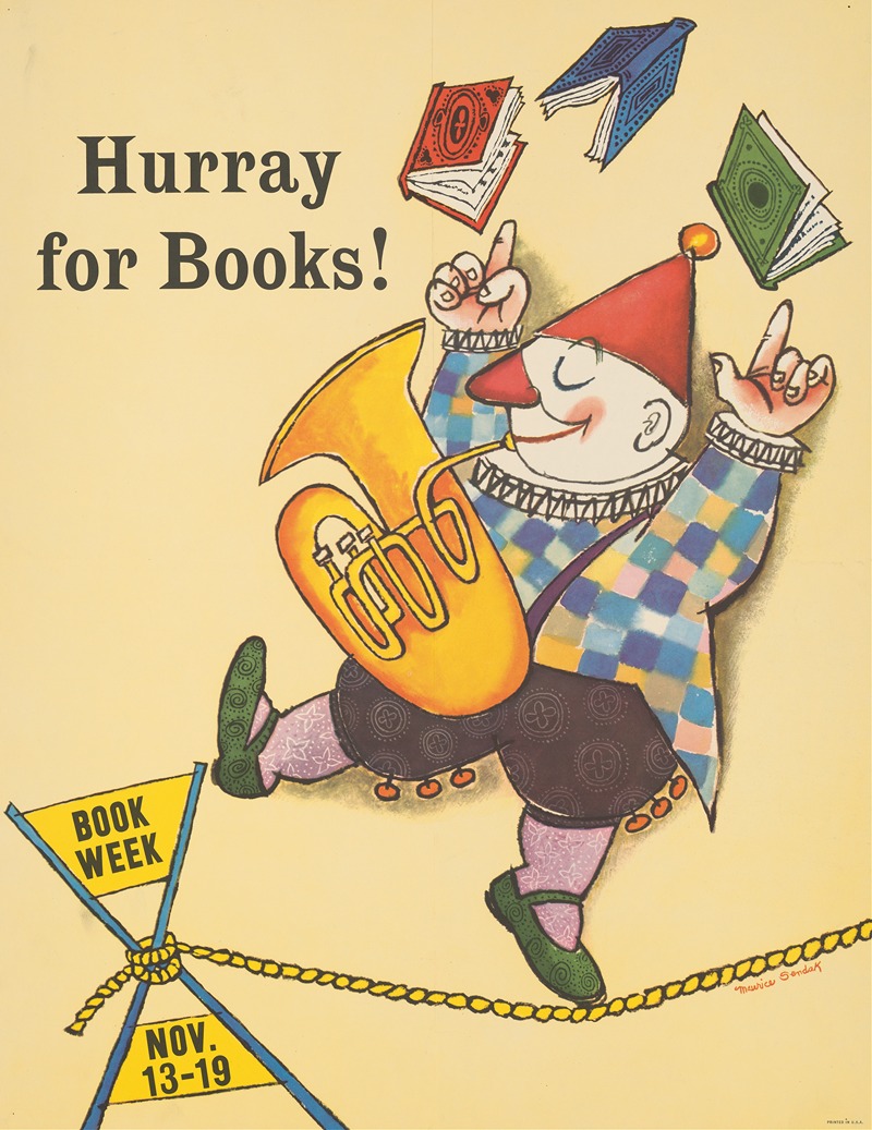 Maurice Sendak - Hurray for books!