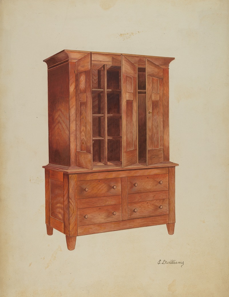 Edward D. Williams - Shaker Cabinet