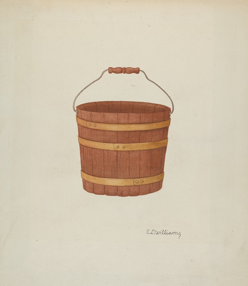 Edward D. Williams - Shaker Cedar Basket