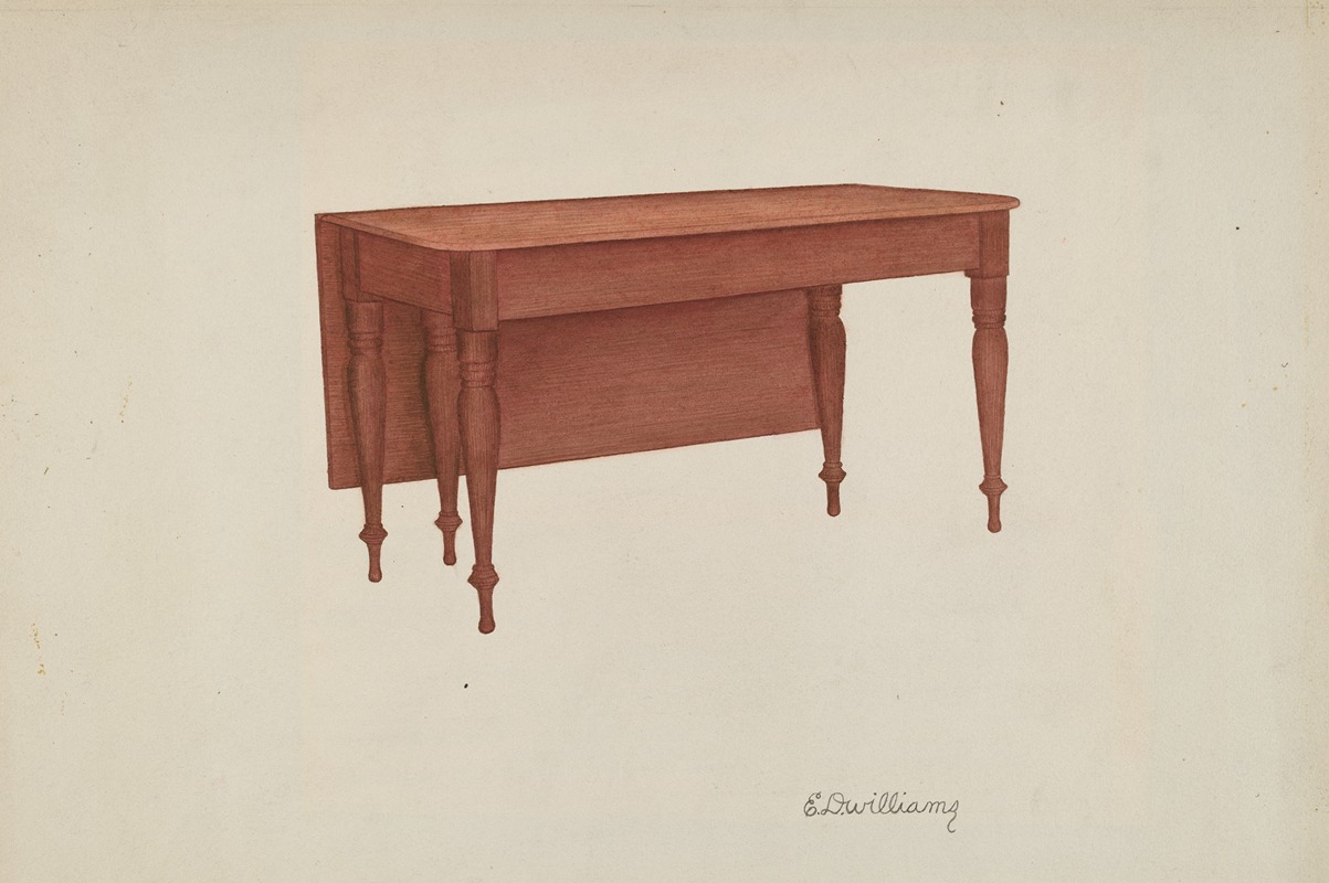 Edward D. Williams - Table (Dining )