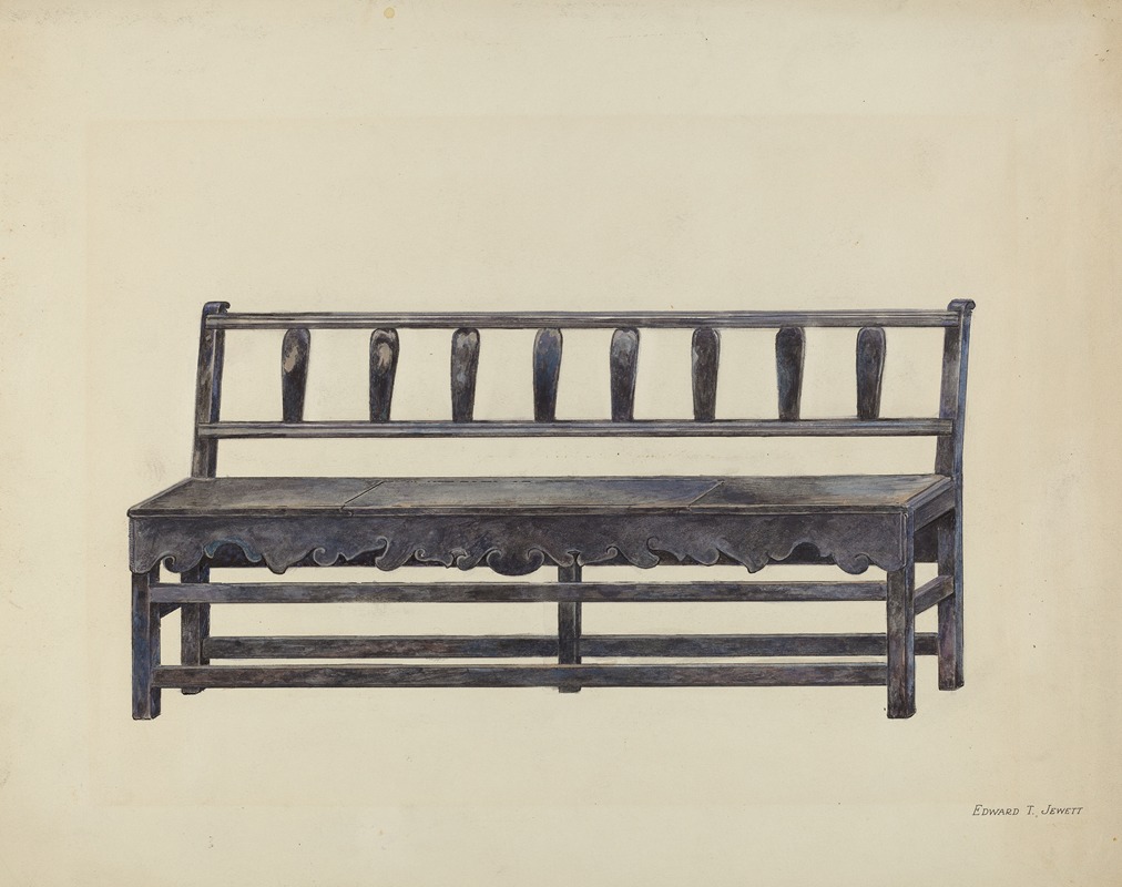 Edward Jewett - Bench