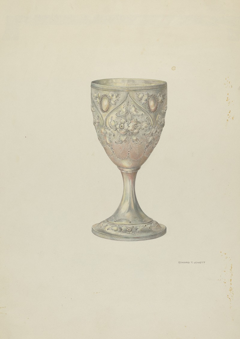 Edward Jewett - Silver Cup
