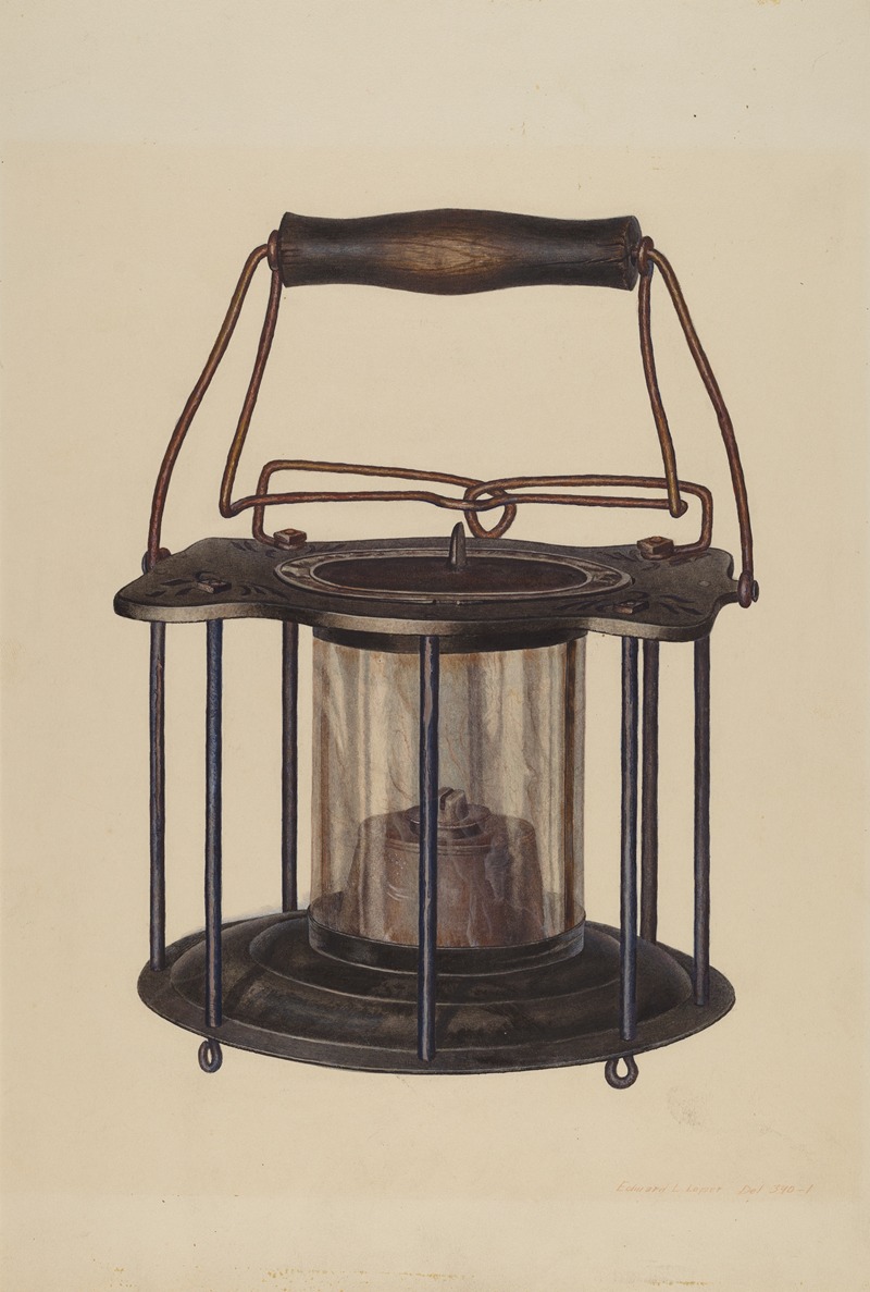 Edward L. Loper - Combination Lantern-Stove