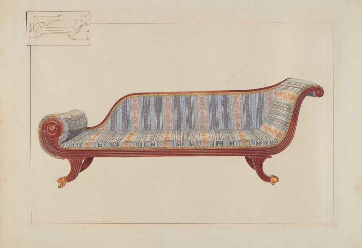 Edward L. Loper - Duncan Phyfe Sofa