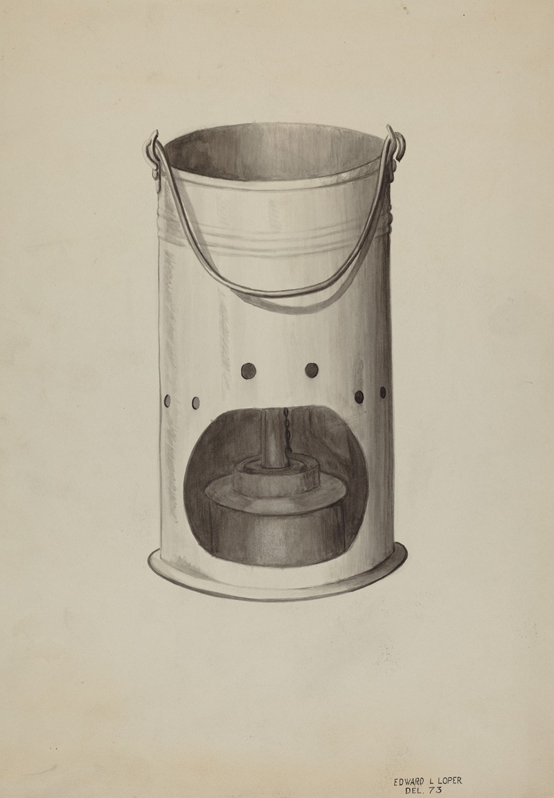Edward L. Loper - Metal Lantern